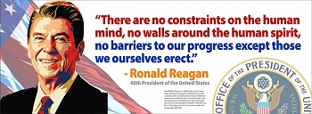 Ronald Reagan Banner
